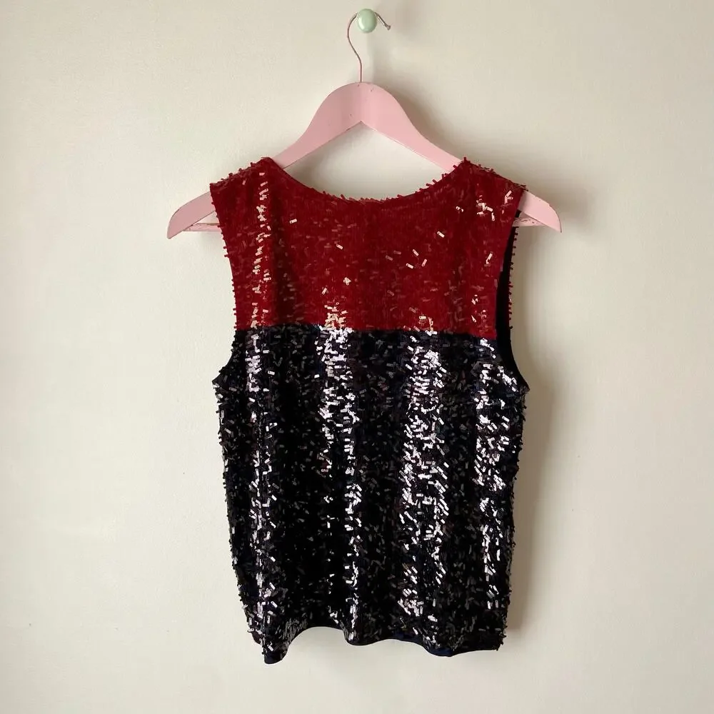 J. Crew Sequin Tank Top